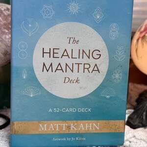 The Healing Mantra Deck: A 52-Card Deck by Matt Kahn